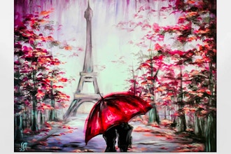 Virtual Paint Nite: Love In Paris III